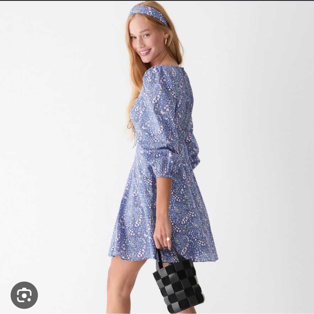 J.Crew X Liberty Sweetheart Dress in Bourton Bloom